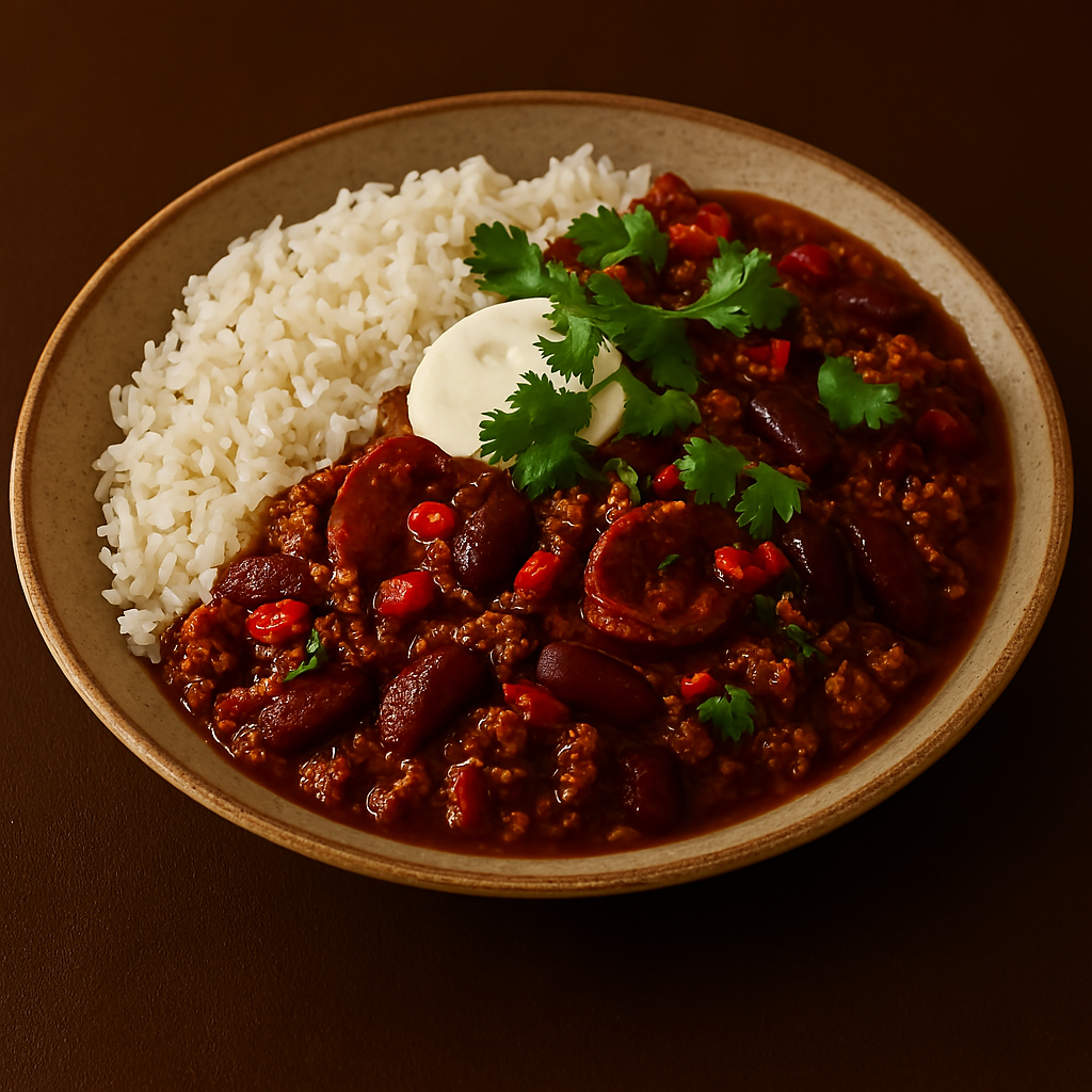 Ultimate Chilli Con Carne – Rich with Chorizo & Dark Chocolate
