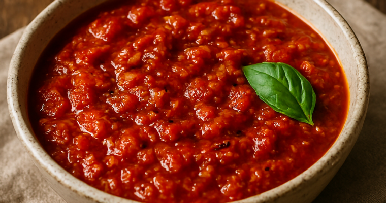 Fiery Homemade Chilli Sauce – Rich, Smooth and Full of Heat