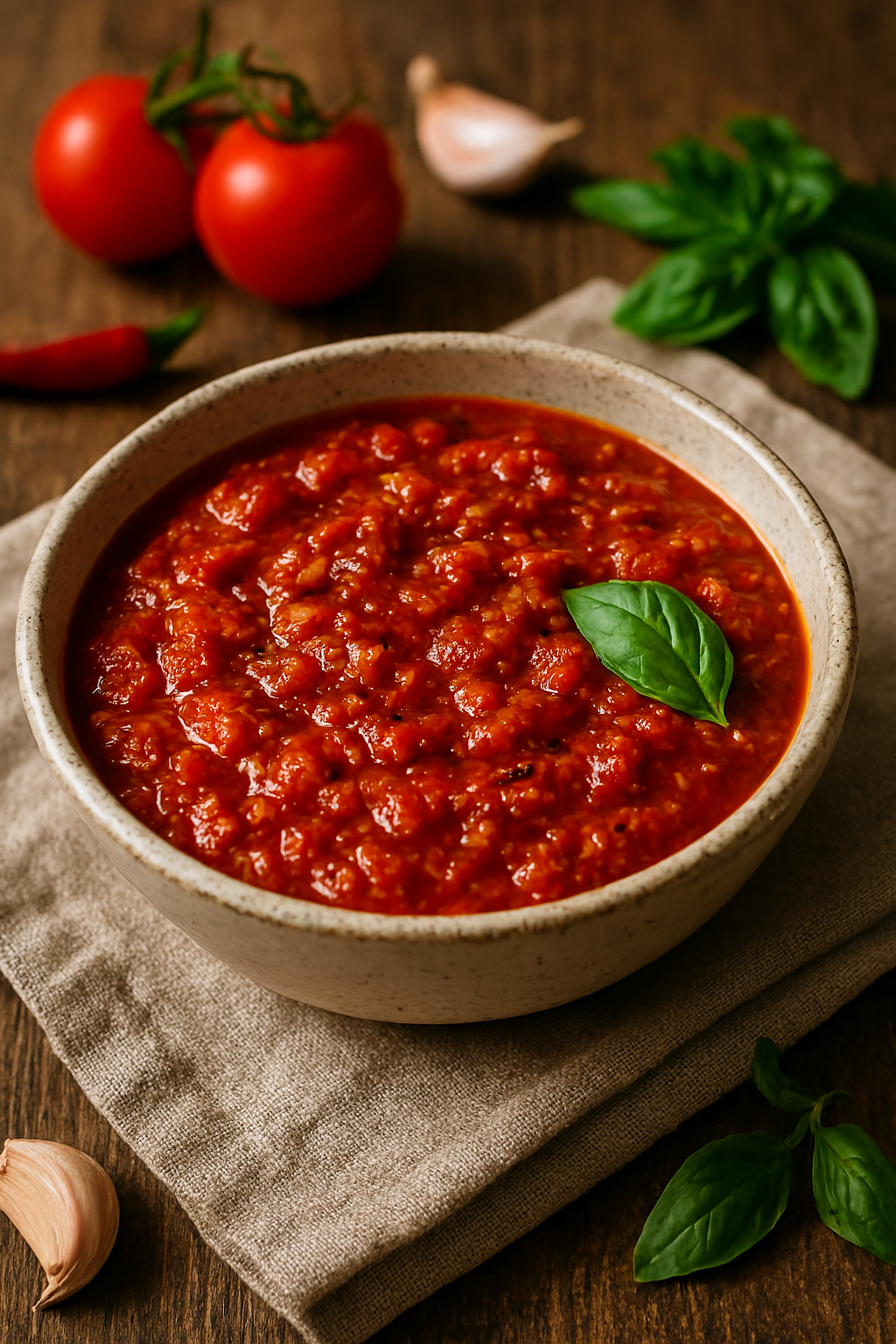 Fiery Homemade Chilli Sauce – Rich, Smooth and Full of Heat