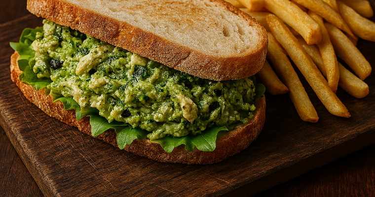 Pesto Chicken Sandwich Filling