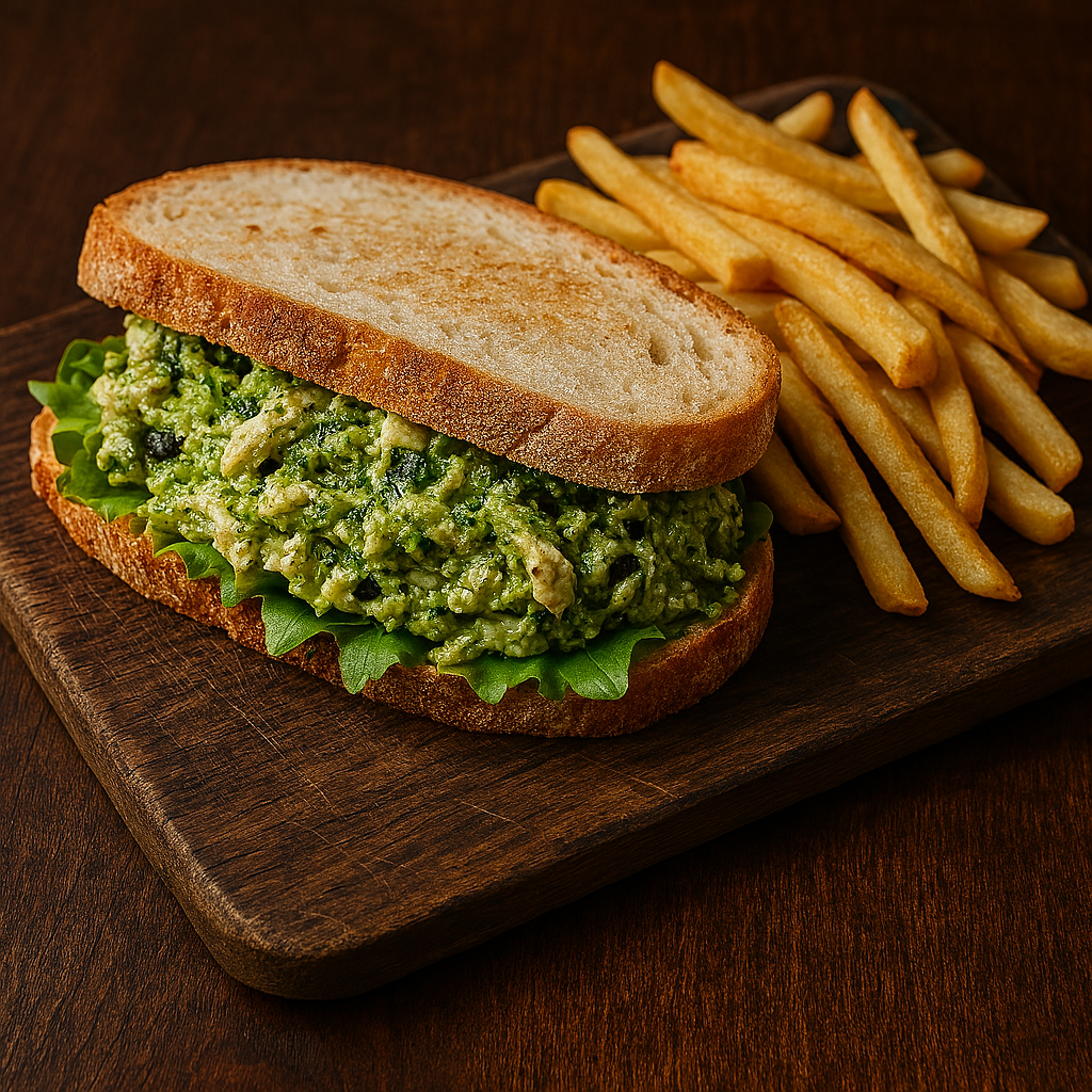 Pesto Chicken Sandwich Filling