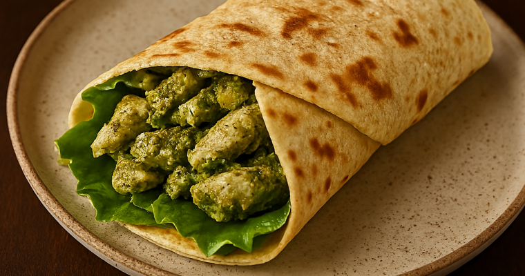 Quick 2-Ingredient Flatbread Wraps