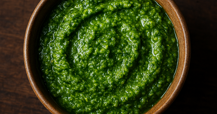 Fresh Basil Pesto – Vibrant, Smooth and Ready in Minutes