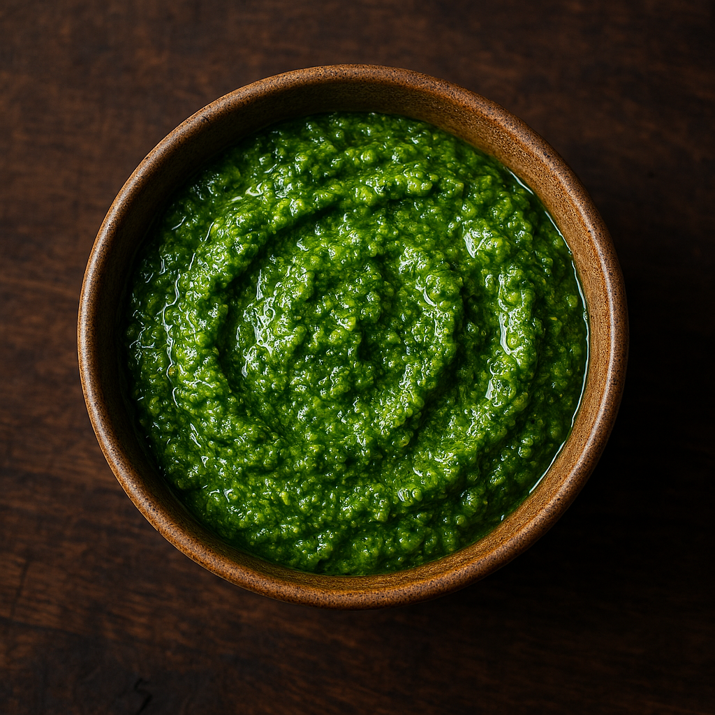Fresh Basil Pesto – Vibrant, Smooth and Ready in Minutes